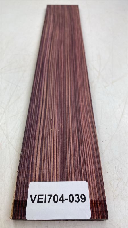 Fretboard Kingwood, 500x75x10mm Unique Piece #039